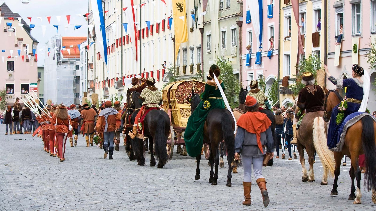 Mittelaltermarkt-Stimmung