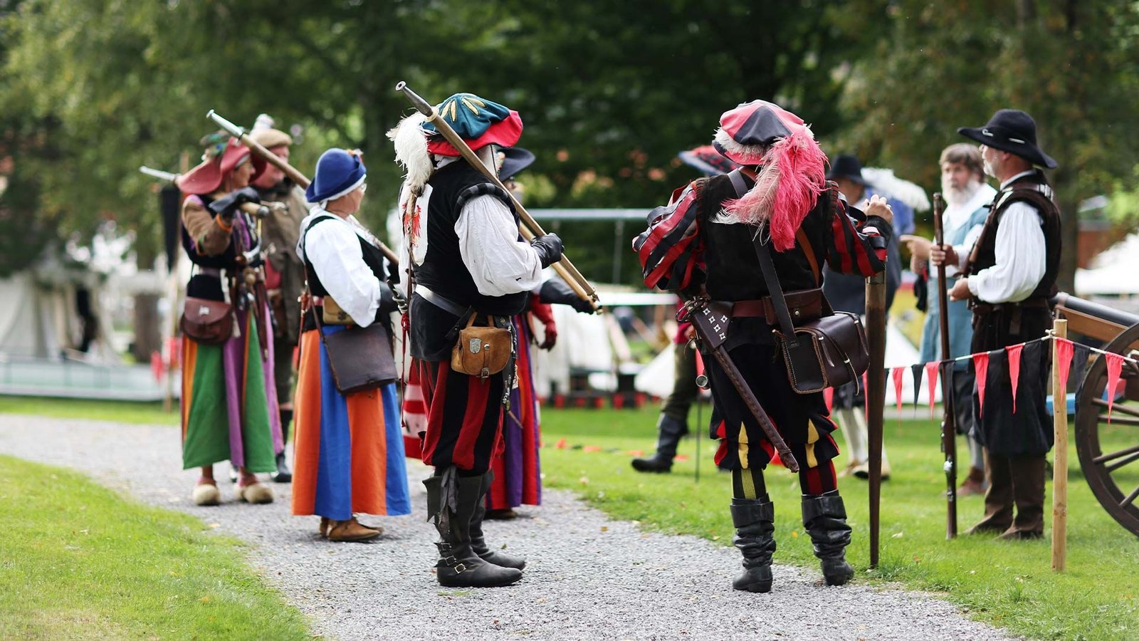 LARP- und Fantasy-Stimmungsbild